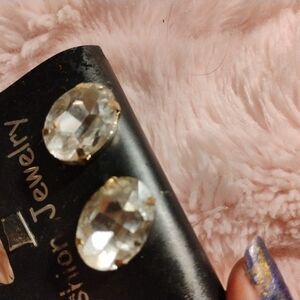 Elegant Gold and Silver Stud Earrings